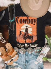 Cowboy Take Me Away O-Ausschnitt T-Shirt T